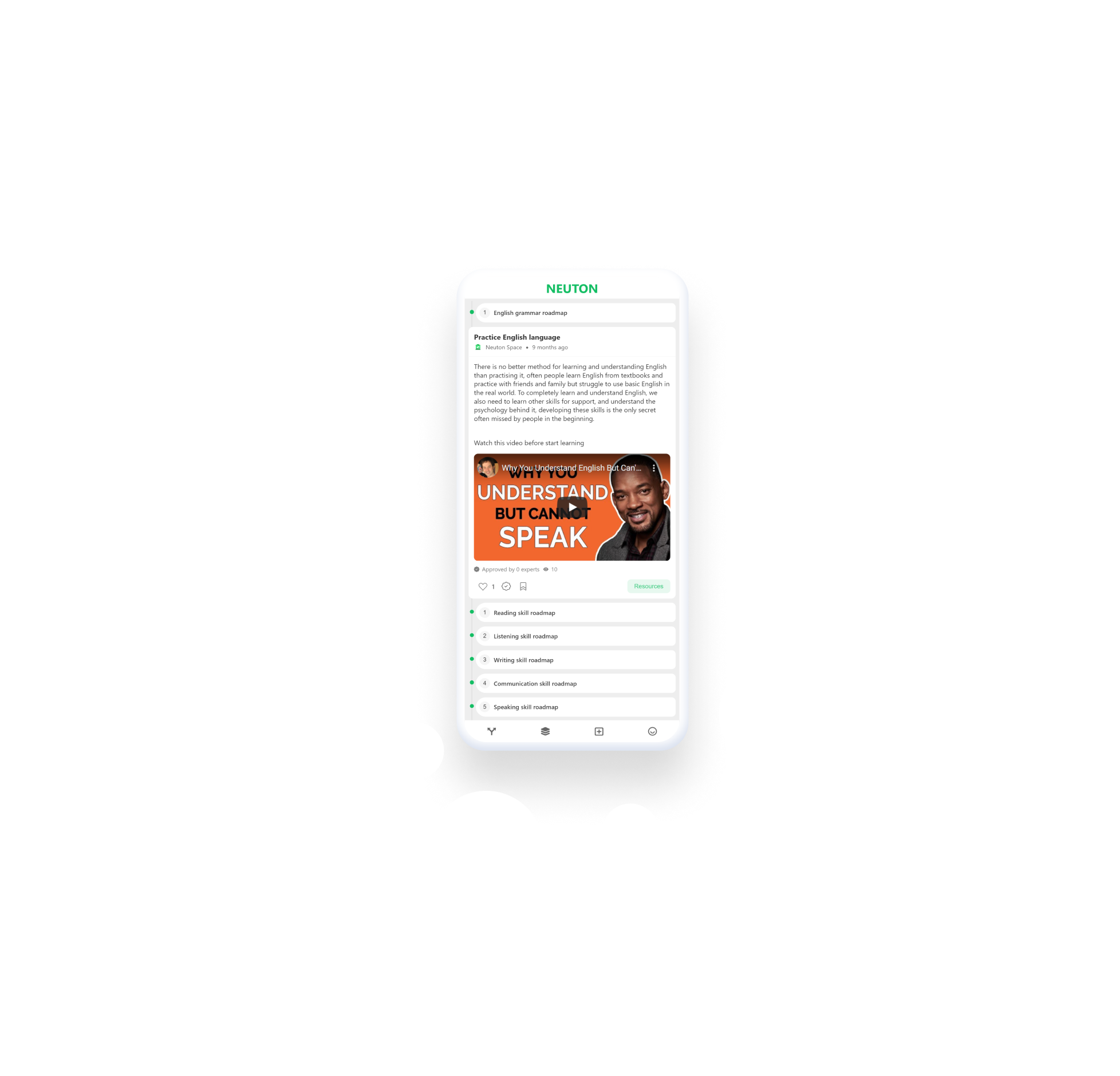 Creative node based roadmap demostration graphic